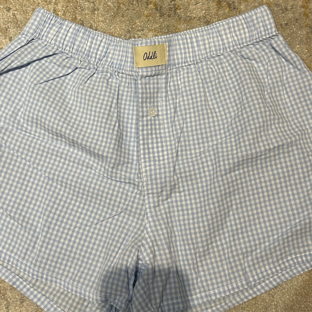 oddli gingham boxer shorts - Picture 2 of 3